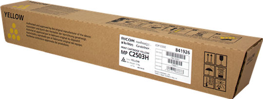 Ricoh 841926 Original Toner Laser Printer Yellow High Capacity 9500 Pages