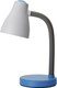 Perenz Schreibtischlampe mit flexiblem Arm für Fassung E27 in Blau Farbe