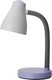 Perenz Schreibtischlampe mit flexiblem Arm für Fassung E27 in Lila Farbe