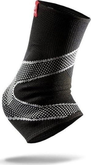 Mcdavid Ankle Sleeve/4 Way Επιστραγαλίδα με Επιθέματα Τζελ Αριστερής Πλευράς σε Μαύρο χρώμα