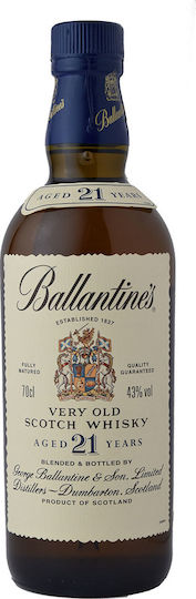 21 Years Old Blended Ουίσκι 21 Ετών Σκωτίας 43% 700ml