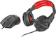 Trust GXT 784 Mouse Over Ear Gaming Headset με σύνδεση 3.5mm