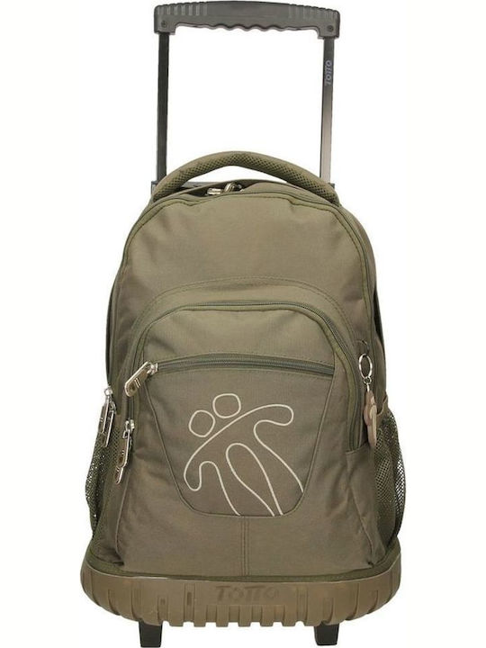 Totto Morral Renglon School Bag Trolley Elementary, Elementary in Khaki color