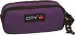 Lyc Sac City-Zippy Pencil Case with 1 Compartment Purple