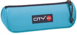 Lyc Sac City-Eclair Pencil Case Barrel with 1 Compartment Light Blue