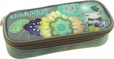 Kimmidol Pencil Case with 1 Compartment Green