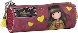 Santoro Gorjuss Heartfelt Pencil Case Barrel Bu...