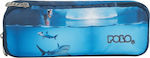 Polo Pencil Case Barrel with 1 Compartment Light Blue