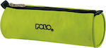 Polo Pencil Case Barrel with 1 Compartment Green