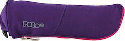 Polo Vertical Pencil Case Barrel with 1 Compartment Purple