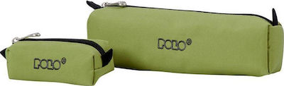 Polo Original 600D Pencil Case Barrel with 1 Compartment Green