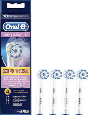 Oral-B Sensi Ultra Thin Electric Toothbrush Replacement Heads Bigger Pack 176862 4pcs