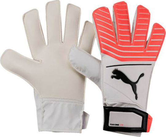 PUMA ONE Grip 17.4 Ръкавици За Вратари Детски Червени