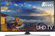 Samsung Smart Τηλεόραση 50" 4K UHD LED UE50MU6120 (2017) UE50MU6120KXXU UE50MU6122KXXH