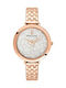 Pierre Lannier Watch with Pink Gold Metal Bracelet 100H909