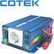 Cotek S150-24 Καθαρού Ημιτόνου Inverter Ισχύος 150W με Τάση Εισόδου 24V (Μονοφασικό)