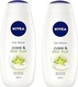 Nivea Care & Star Fruit Shower Gel Gel de baie (2x0ml)