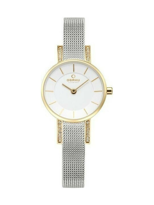 Obaku Watch with Silver Metal Bracelet V207LEGIMC