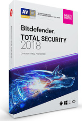 BitDefender Total Security Multi Device for 10 Devices and 1 Year
