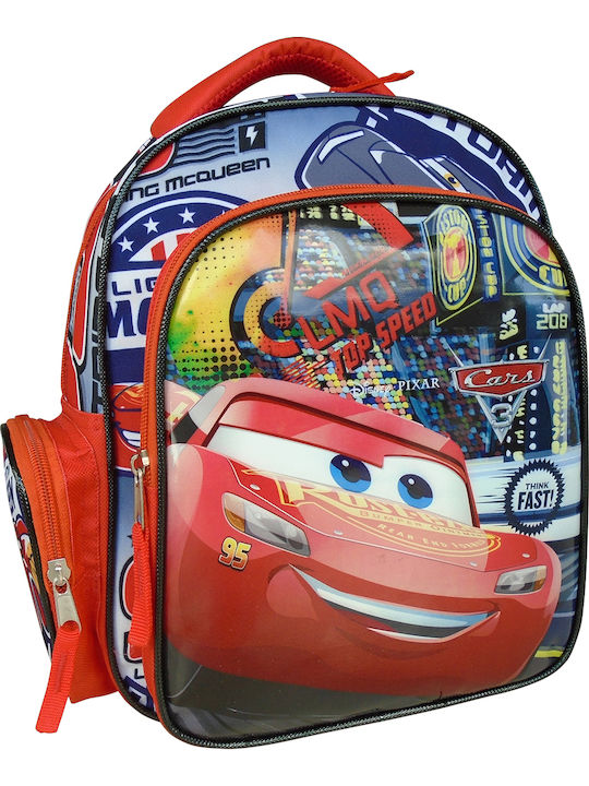 Paxos Cars Piston Cup School Bag Backpack Elementary, Elementary Multicolored