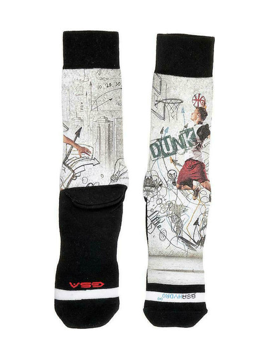 GSA Street Fashion Αθλητικές Κάλτσες Πολύχρωμες 1 Ζεύγος