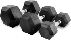 MDS Αλτήρας Εξάγωνος 7kg Hexagon Dumbbell 1 x 7kg