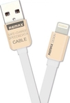 Remax Kingkong RC-015i Flach USB-A zu Lightning Kabel Weiß 1m