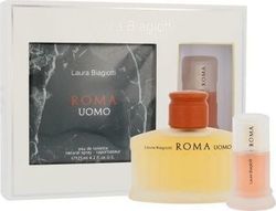 Laura Biagiotti Roma Uomo Eau de Toilette 125ml & Roma Uomo Eau de EDT 150ml