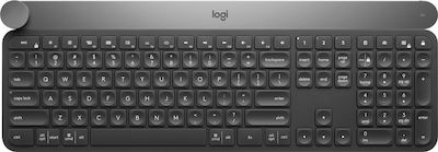 Logitech Craft Ασύρματο Bluetooth Πληκτρολόγιο Αγγλικό US