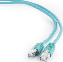 Cablexpert PP6-0.5M/G U/FTP (STP) Cat.6 Καλώδιο Ethernet 0.5m Πράσινο