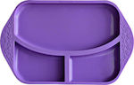 Marcus & Marcus Silicone Baby Tray for 6+ months Purple