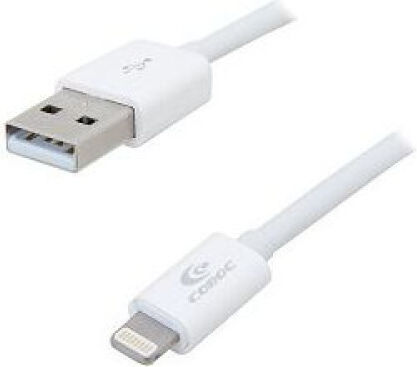 Thermaltake Редовна USB-A към Lightning кабел Бял 1м (PO-APP-PCL1WH-00)