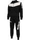 Tuta Visa Tracksuit Glossy with Elastic Black