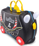 Trunki Pedro Pirate Παιδική Βαλίτσα με ύψος 46cm σε Μαύρο χρώμα