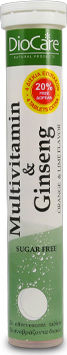 DioCare Multivitamin & Ginseng Multivitamin for Energy Orange 24 eff. tabs