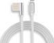 Remax Emperor RC-054a Cablu USB 2.0 Unghi (90°) USB-C Masculin - USB-A Argintiu 1m