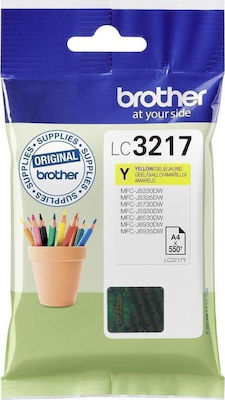 Brother LC3217 Μελάνι Εκτυπωτή InkJet Κίτρινο (LC-3217Y)