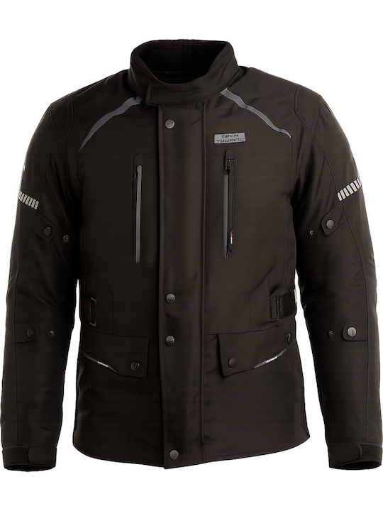 AGVpro Boston Dry-Tex Men's Motorcycle Jacket Cordura 4 Seasons Waterproof Black