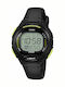 Casio Standard Digital Ceas de Damă cu Negru Curea din Cauciuc