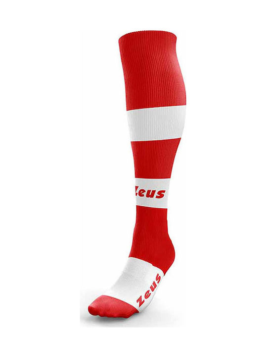 Zeus Parma Ποδοσφαιρικές Κάλτσες Κόκκινες 1 Ζεύγος