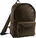 Sol's Rider Schokolade Schulranzen Rucksack Junior High-High School in Braun Farbe 15.7Es