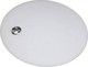 Luma Deckenleuchte 50cm Weiß mit Fassung E27