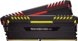 Corsair Vengeance RGB 32GB DDR4 RAM cu 2 module (2x16GB) și Viteză 2666 pentru Desktop