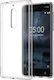 Nokia Slim Crystal Back Cover Σιλικόνης Διάφανο (Nokia 5)
