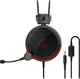 Audio Technica ATH-AG1X Over Ear Gaming Headset με σύνδεση 3.5mm Κόκκινο