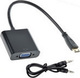 Omnitron Μετατροπέας mini HDMI male σε VGA female 1τμχ CHV-02A