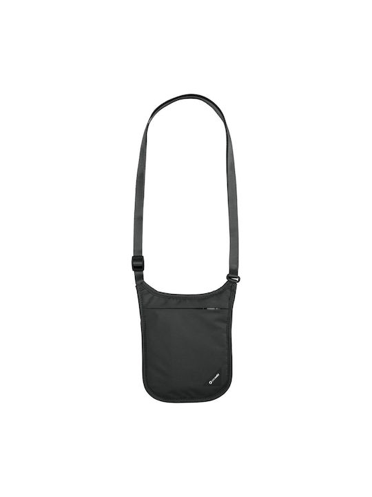 Pacsafe Coversafe V75 Neck Pouch Мъжка чанта Рамо / Кросбоди Черна