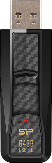 Silicon Power Blaze B50 64GB USB 3.1 USB Stick Black