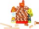 Tooky Toys Stacking Toy Farm made of Wood for 36++ Months