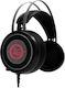 Zeroground HD-2100G Takuma Über Ohr Gaming-Headset mit Verbindung USB / 2x3,5mm Schwarz